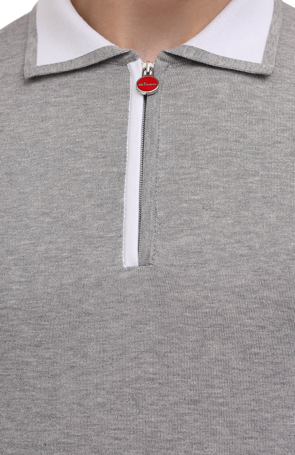 Хлопковое поло KITON, арт. UK571, фото 5