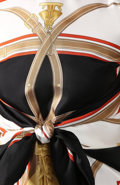 Шелковое платье BURBERRY, арт. 8014297, фото 5