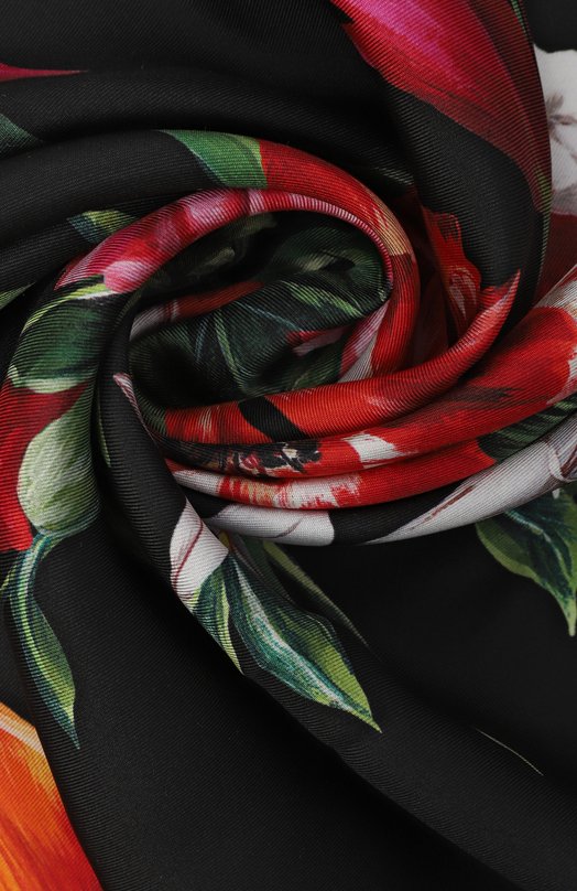 Шелковый платок Dolce & Gabbana FN090R/GDC7A Разноцветный  FN090R/GDC7A Фото 3