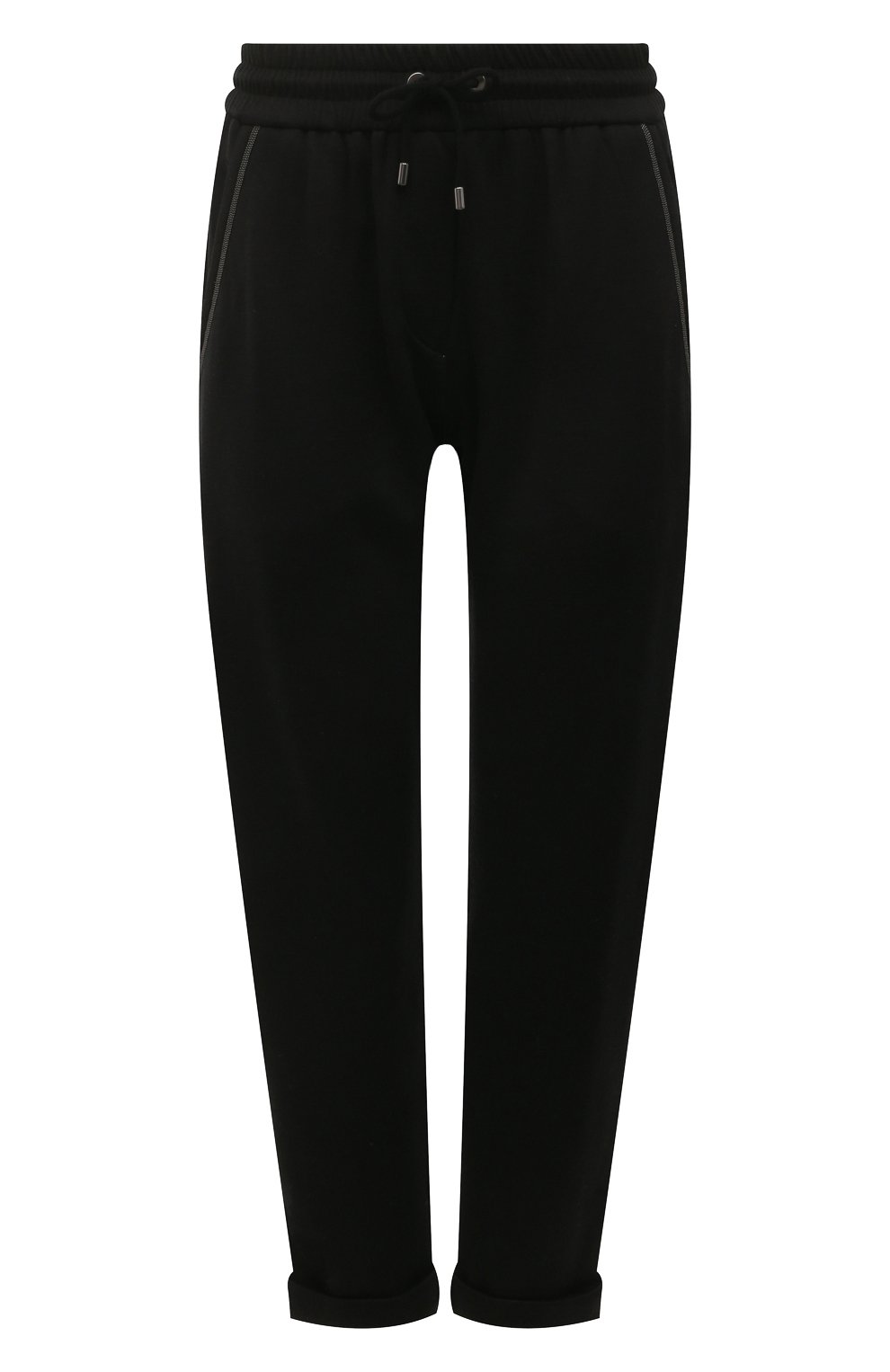 Брюки из хлопка и шелка BRUNELLO CUCINELLI, арт. 221MD828SB899, фото 1