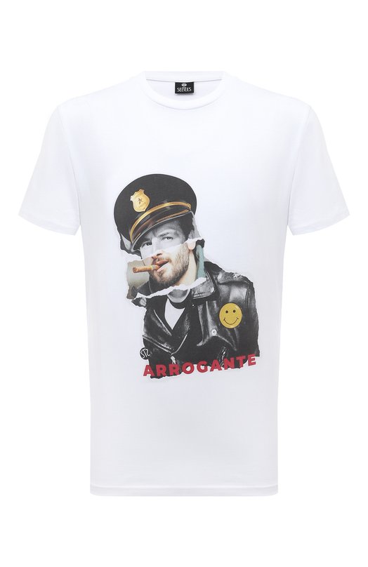 

Хлопковая футболка Seetees, Серый