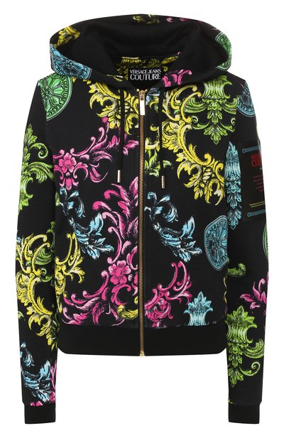 Женский хлопковая толстовка VERSACE JEANS COUTURE, арт. B6HUB784-UDM306/SL300