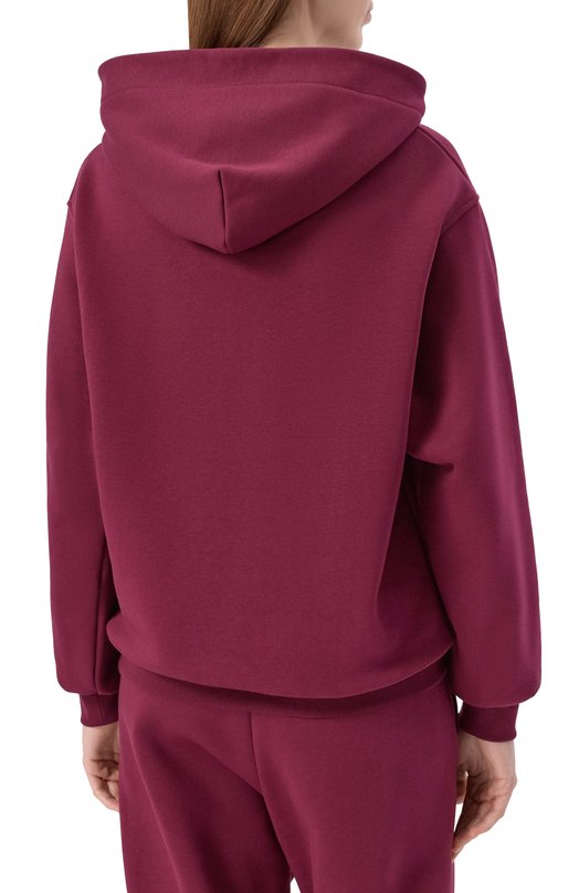 Хлопковое худи Comme des Fuckdown CFABW01355 Бордовый  CFABW01355 Фото 4