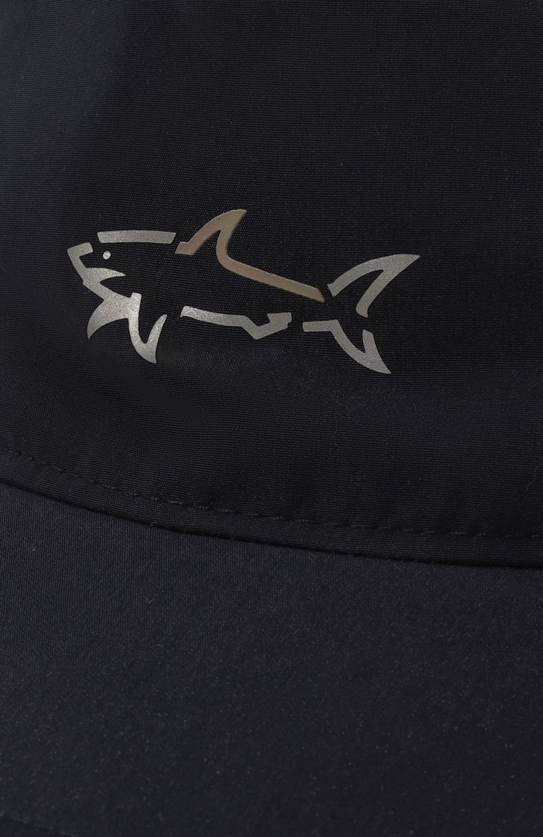 Мужская бейсболка PAUL&SHARK темно-синего цвета, арт. 24417123 | Фото 4 (Материал: Синтетический материал, Текстиль; Нос: Не проставлено; Материал сплава: Проставлено)
