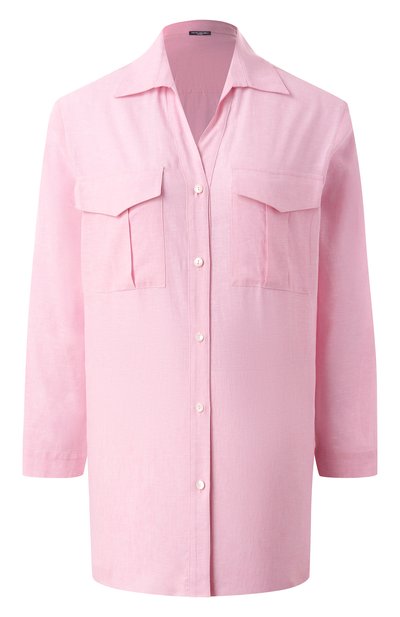 Женская рубашка изо льна и хлопка PIETRO BRUNELLI, арт. CA2474/LI0018