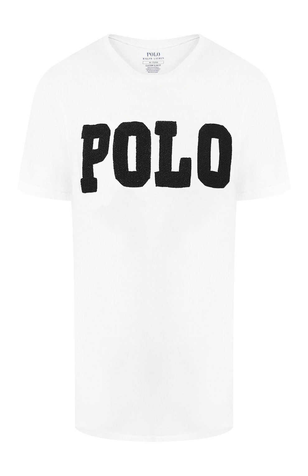 Хлопковая футболка POLO RALPH LAUREN белого цвета по цене 17800 руб., арт. 211763498, фото 1 Хлопковая футболка POLO RALPH LAUREN, арт. 211763498, фото 1