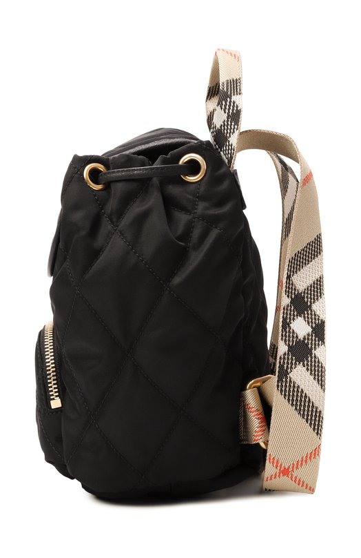 Рюкзак Horseshoe mini Burberry 8118748 Чёрный  8118748 Фото 4