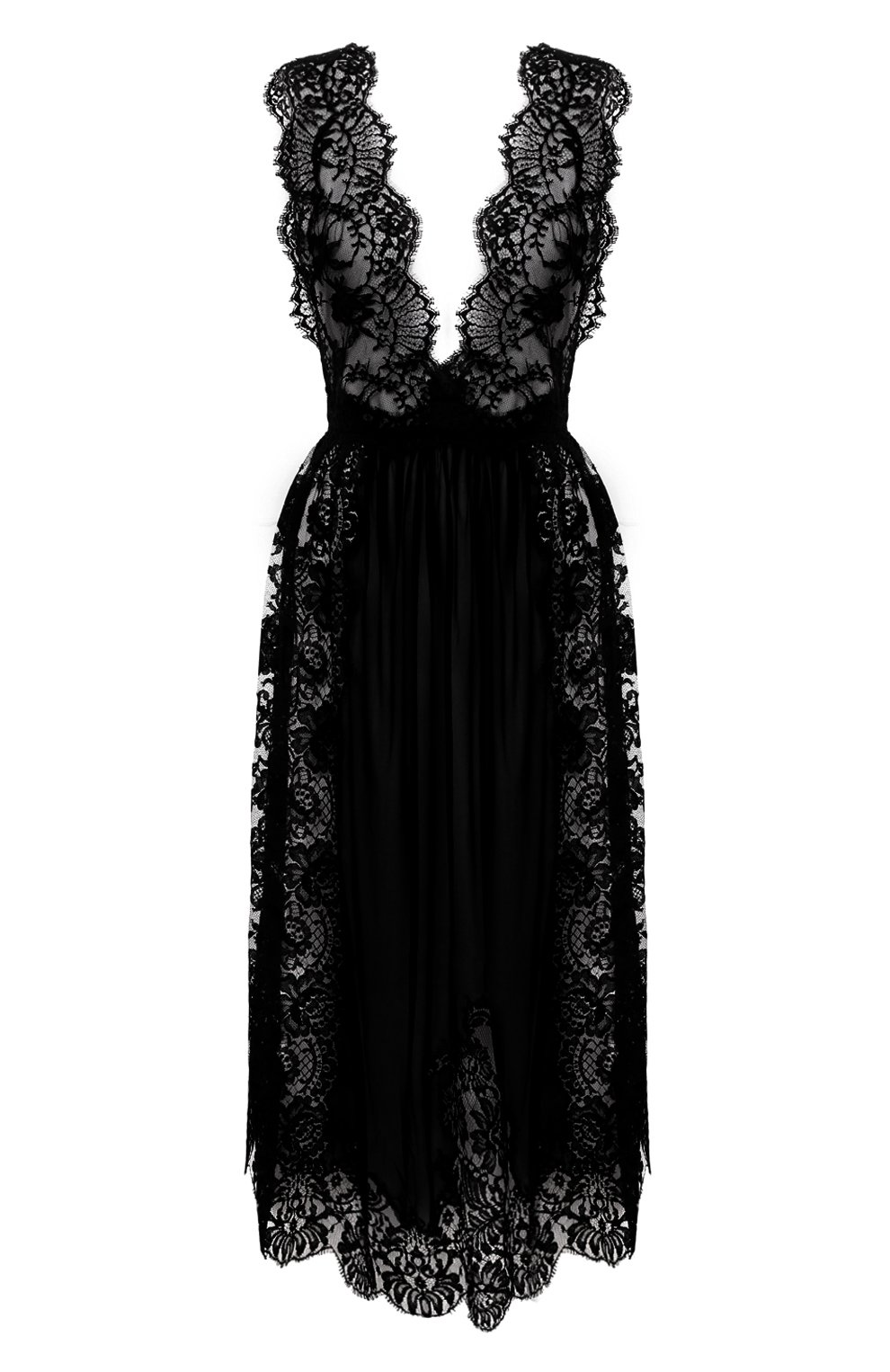 Платье из хлопка и ви�скозы DOLCE & GABBANA, арт. F6JRST/GDCR0, фото 1