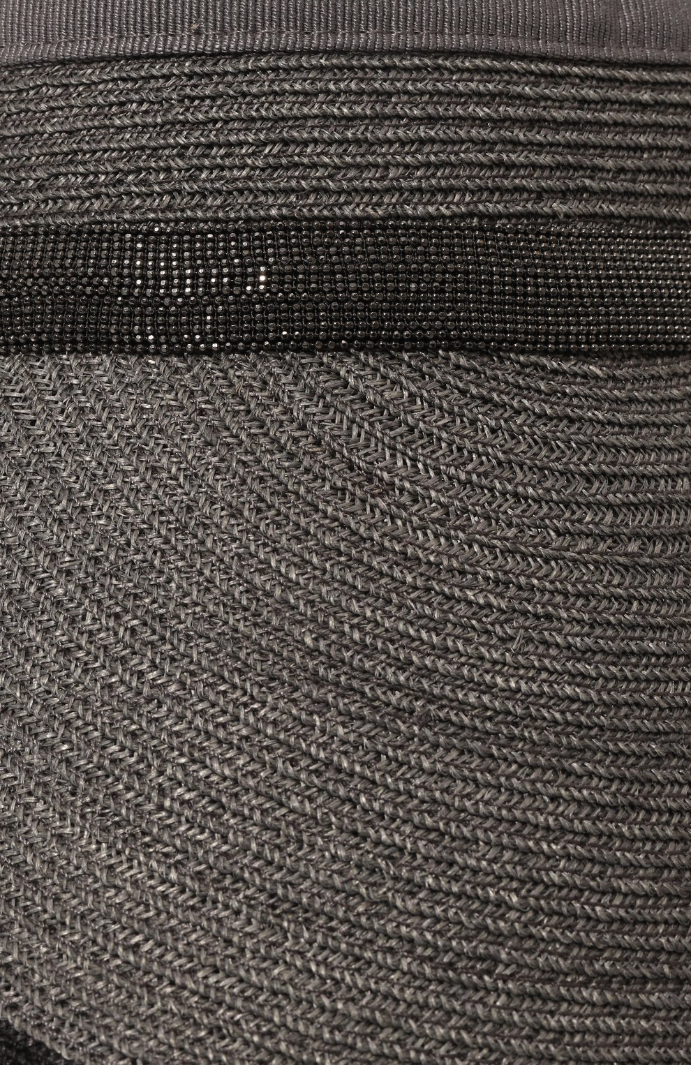 Козырек BRUNELLO CUCINELLI серого цвета по цене 63550 руб., арт. MCAP90085, фото 4 Козырек BRUNELLO CUCINELLI, арт. MCAP90085, фото 4