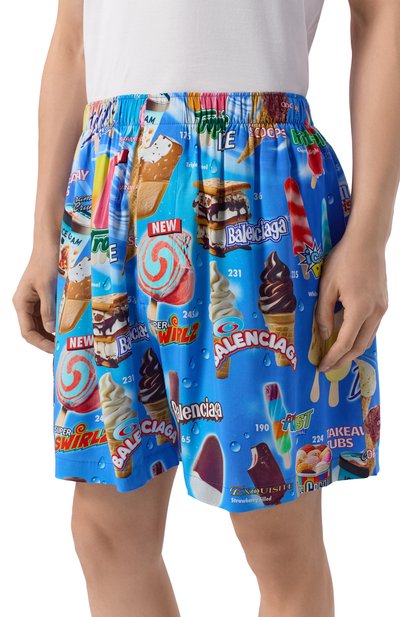 Шорты из вискозы BALENCIAGA, арт. 850715/TTL24, фото 3