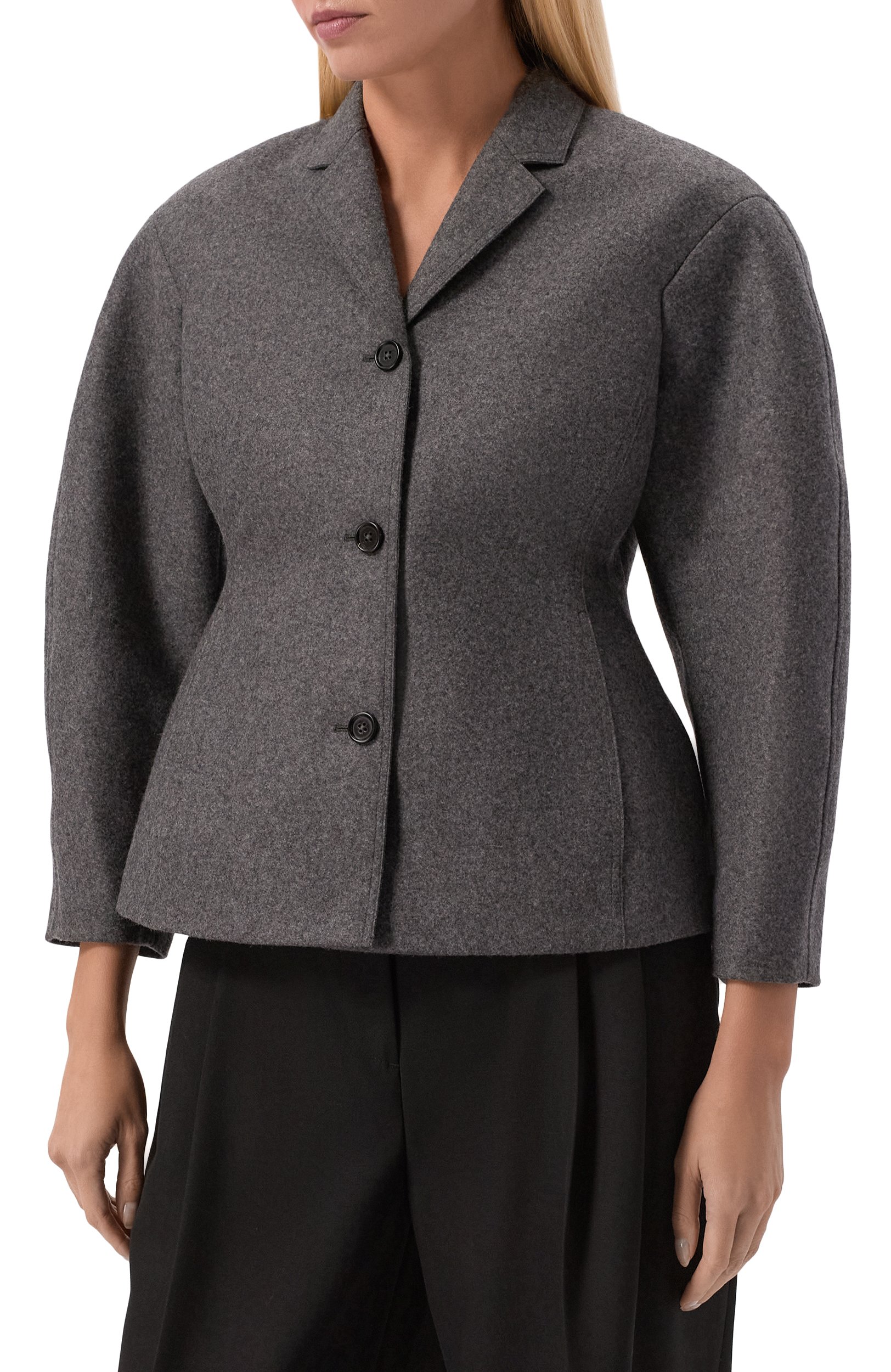 Шерстяной жакет JIL SANDER, арт. J02BN0248/J40346, фото 3