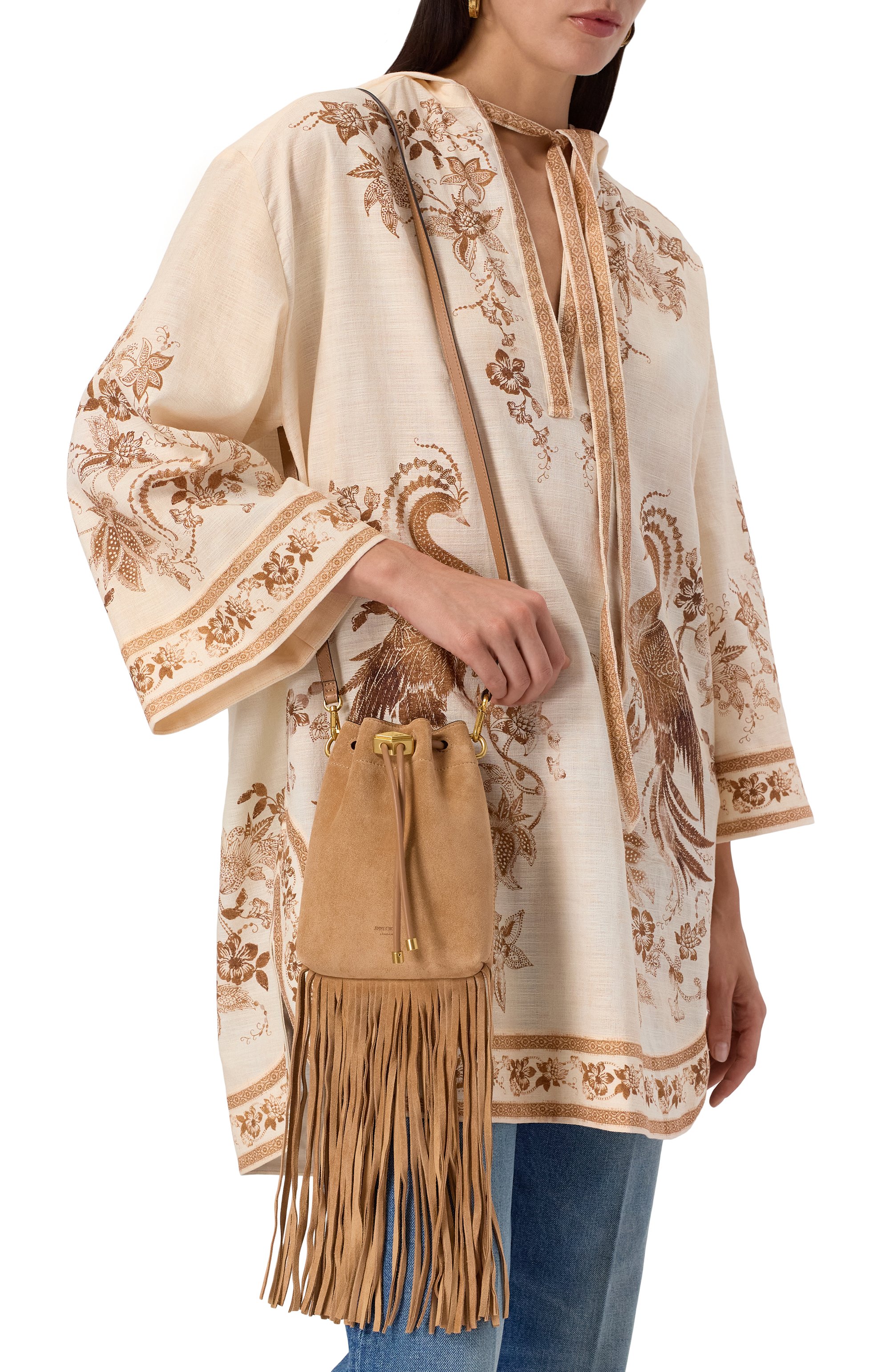 Сумка cinch mini JIMMY CHOO, арт. B0NB0NBCKTN/SMNJSU, фото 2