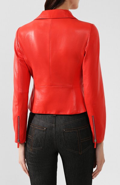 Кожаная куртка GIORGIO ARMANI, арт. 4AG09P/4AP11, фото 4