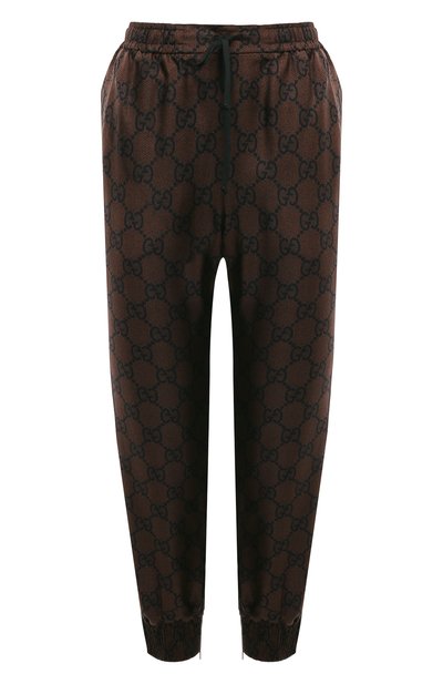Женские шелковые джоггеры GUCCI, арт. 625005 XJCL5