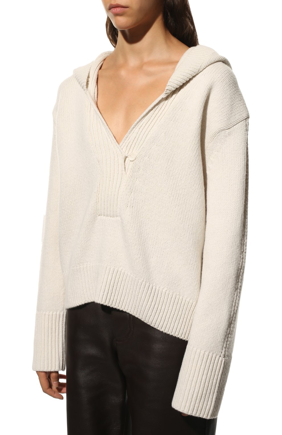 Свитер из шерсти и кашемира DOROTHEE SCHUMACHER, арт. 816106/B0LD SILH0UETTES PULL0VER, фото 3