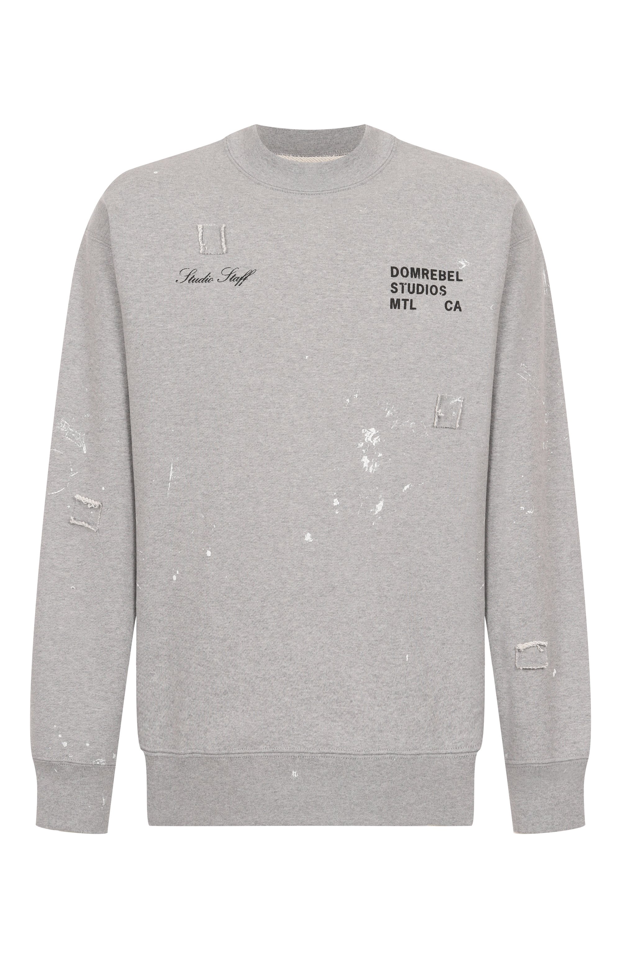 Хлопковый свитшот DOMREBEL, арт. M STAFF SWEATSHIRT, фото 1
