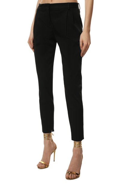 Брюки DOLCE & GABBANA черного цвета по цене 96450 руб., арт. FTCHMT/FURJL, фото 3 Брюки DOLCE & GABBANA, арт. FTCHMT/FURJL, фото 3
