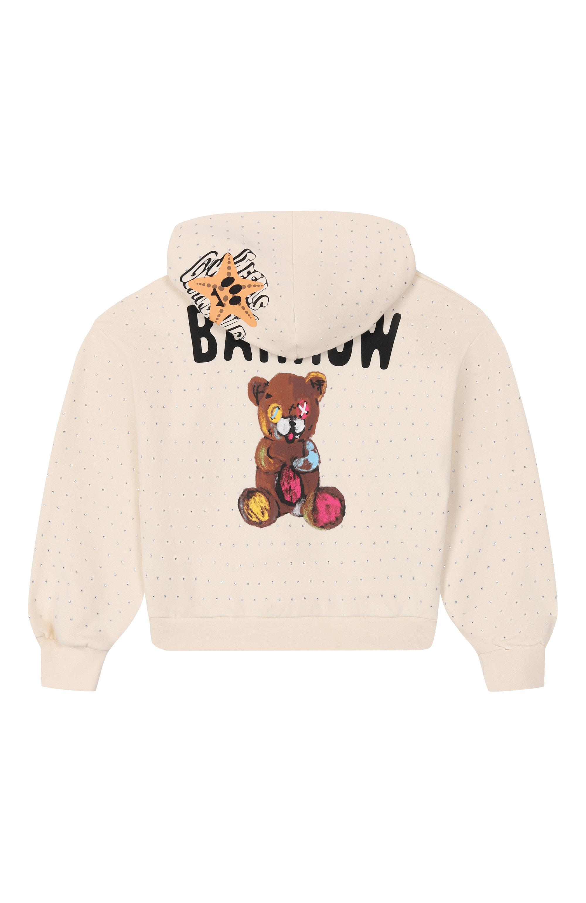 Хлопковое худи BARROW, арт. S5BKJGHS140, фото 2