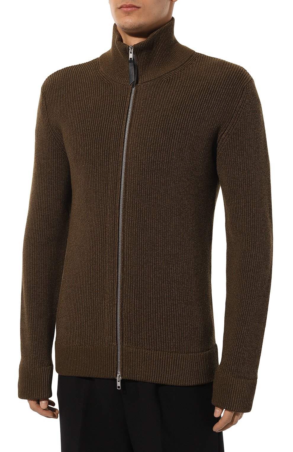 Кардиган из хлопка и шерсти MAISON MARGIELA, арт. SI1HA0013/S17781, фото 3