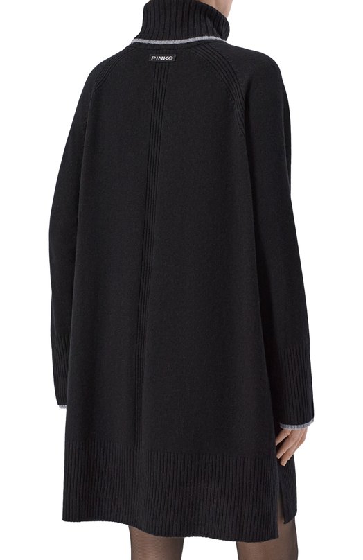 Платье из шерсти и кашемира Pinko 105449/A2Q9 Чёрный  105449/A2Q9 Фото 3