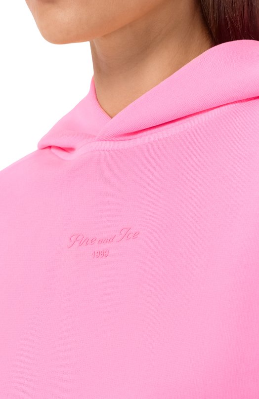 Хлопковое худи Bogner Fire+Ice 84939609 Розовый  84939609 Фото 5