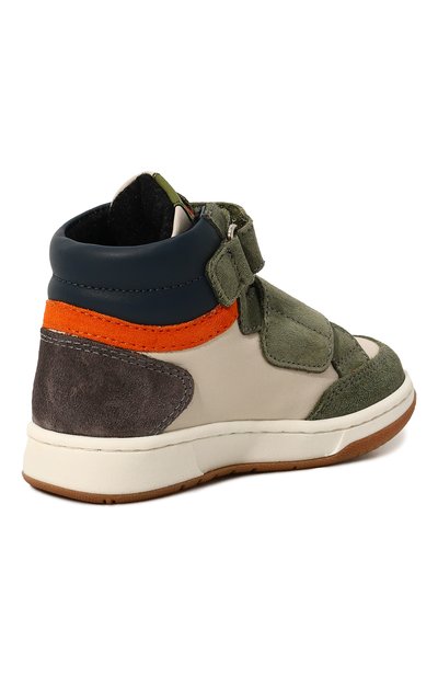 Высокие кеды из кожи WALKEY, арт. Y1B9-42583-1579A520/25-29, фото 3