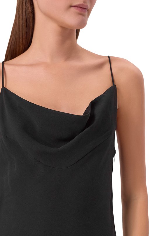 Платье из вискозы Iro WP330PALIA Чёрный  WP330PALIA Фото 4