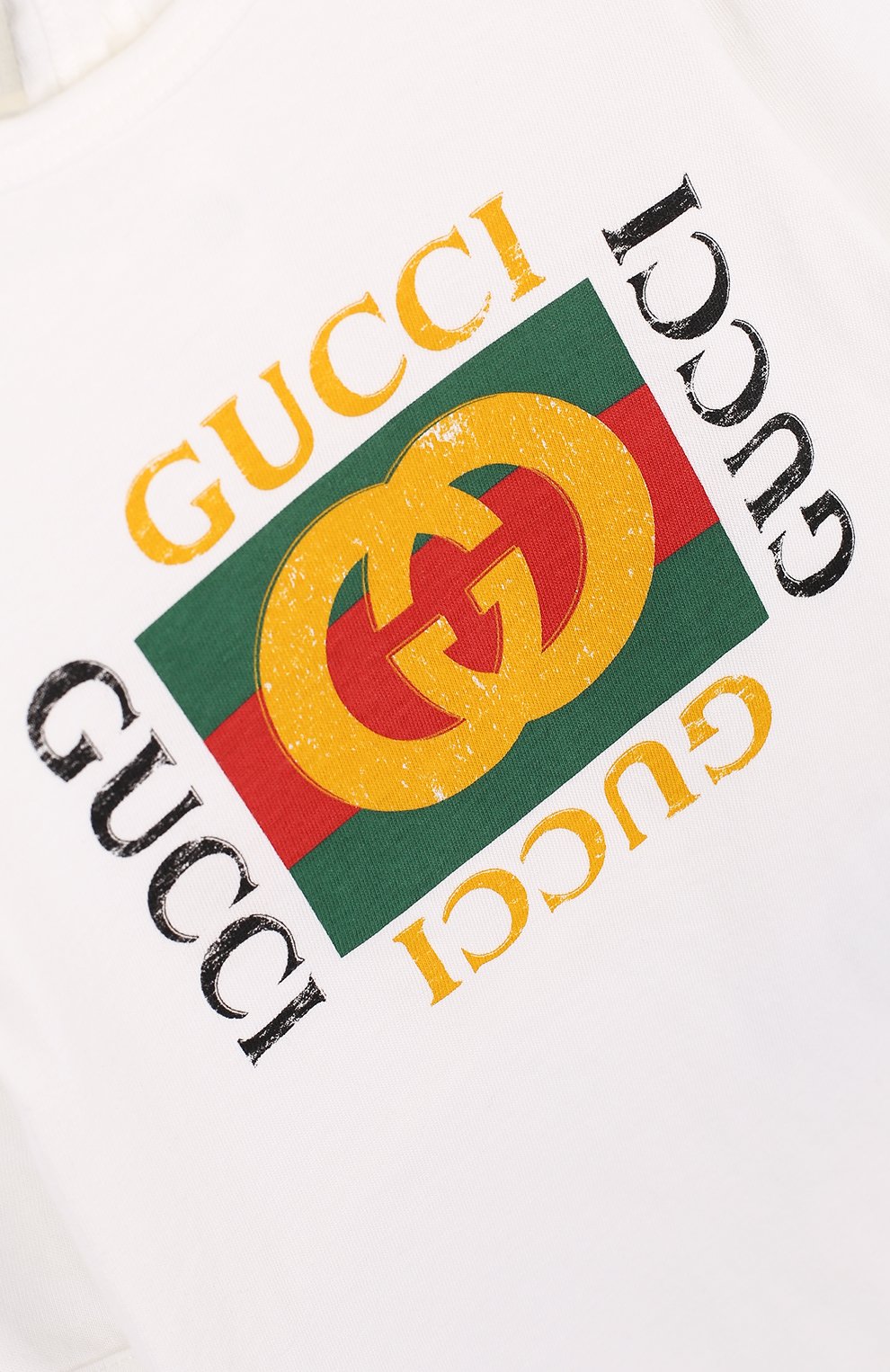 Хлопковая пижама с принтом GUCCI, арт. 497847/X3L91, фото 3