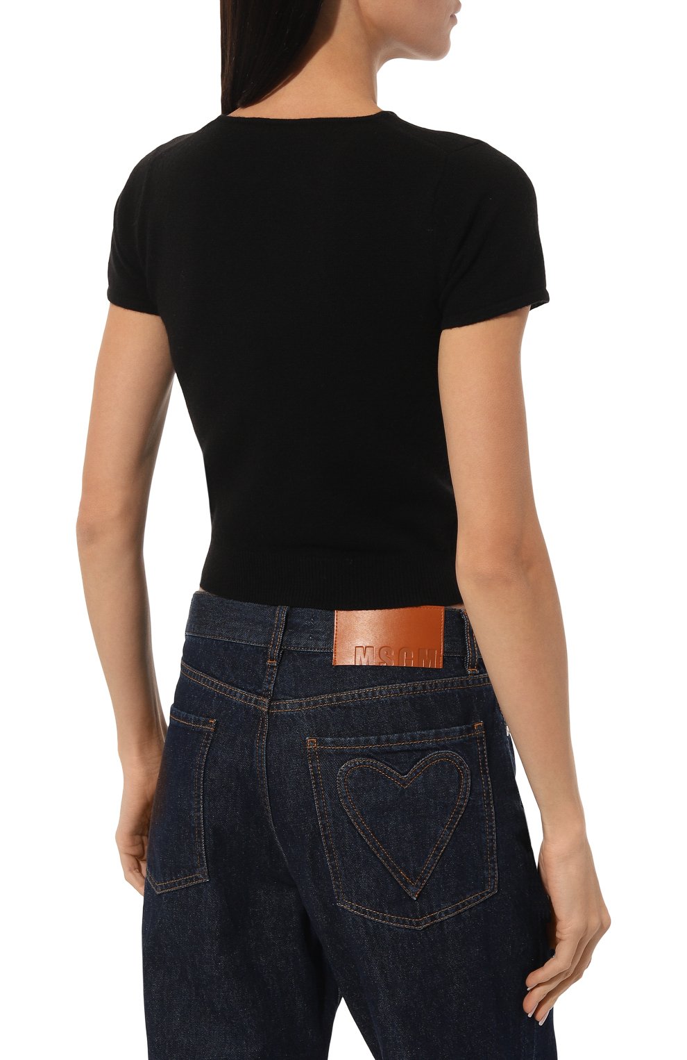 Кашемировый пуловер TEGIN черного цвета по цене 23400 руб., арт. 5047-9907, фото 4 Кашемировый пуловер TEGIN, арт. 5047-9907, фото 4