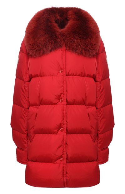 Пуховик с меховым воротником MONCLER, арт. D2-093-46931-25-54155, фото 1