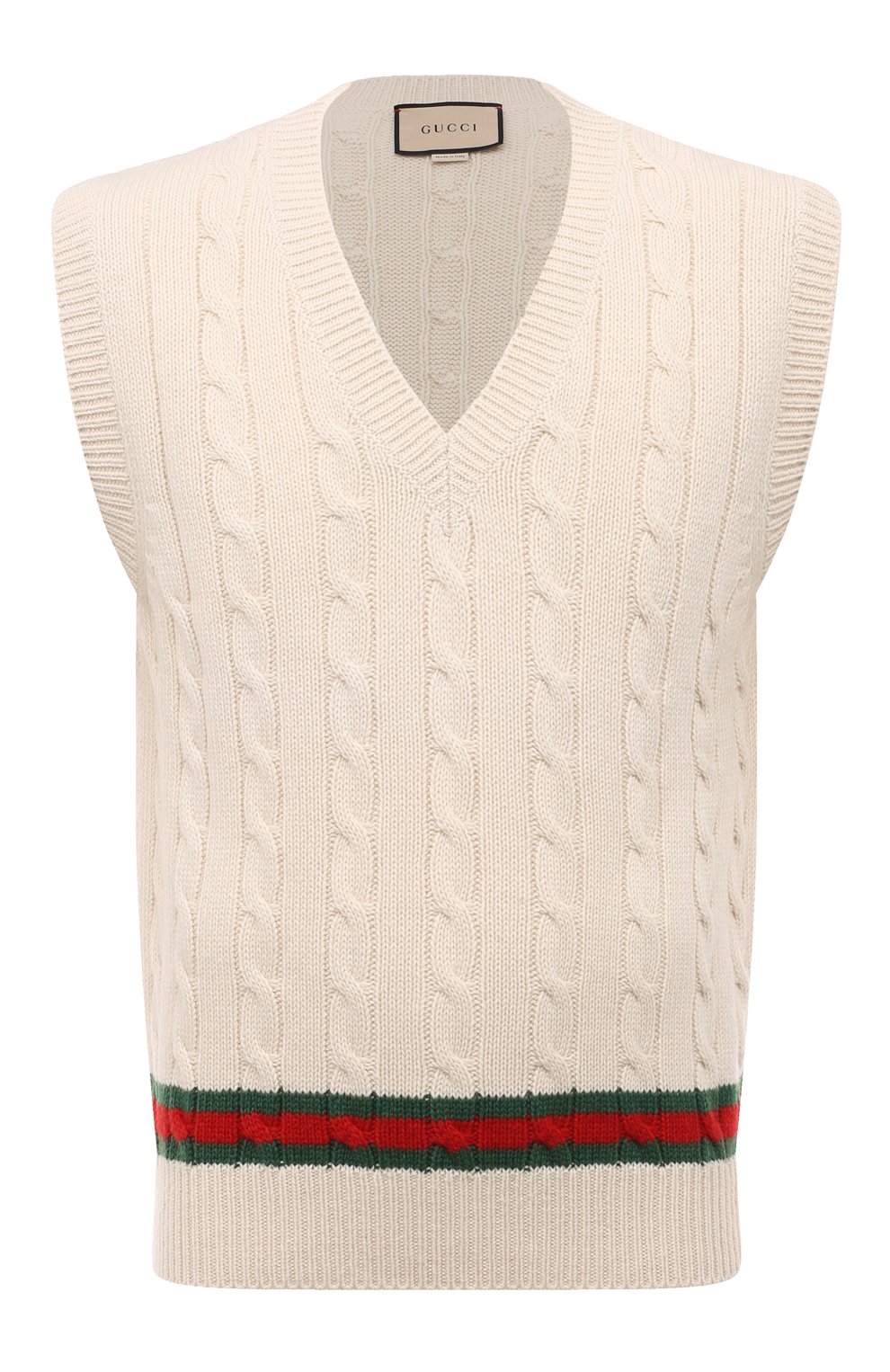 Жилет из кашемира и шерсти GUCCI, арт. 681081 XKB2N, фото 1