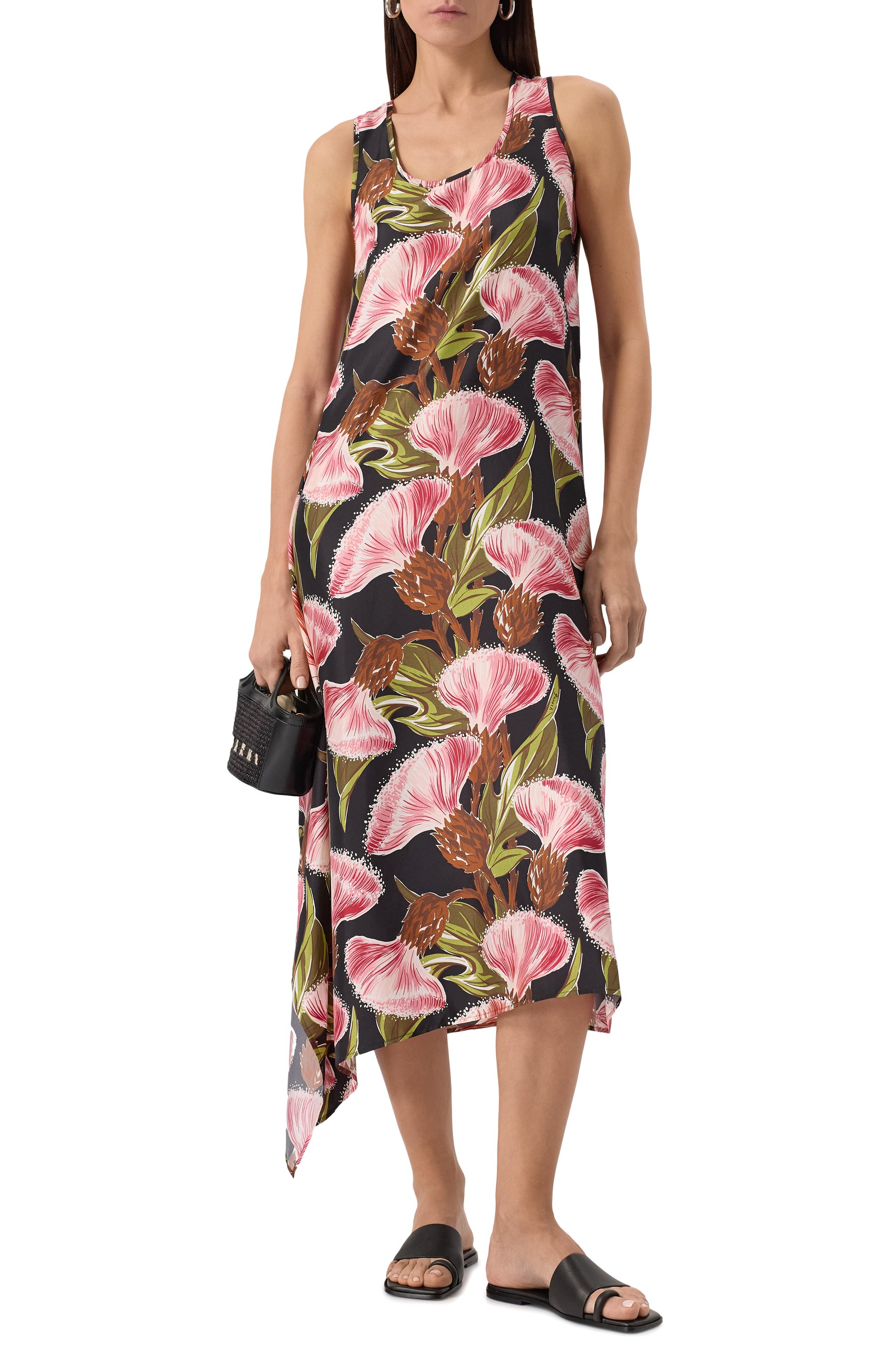 Шелковое платье P.A.R.O.S.H., арт. D723244, фото 2