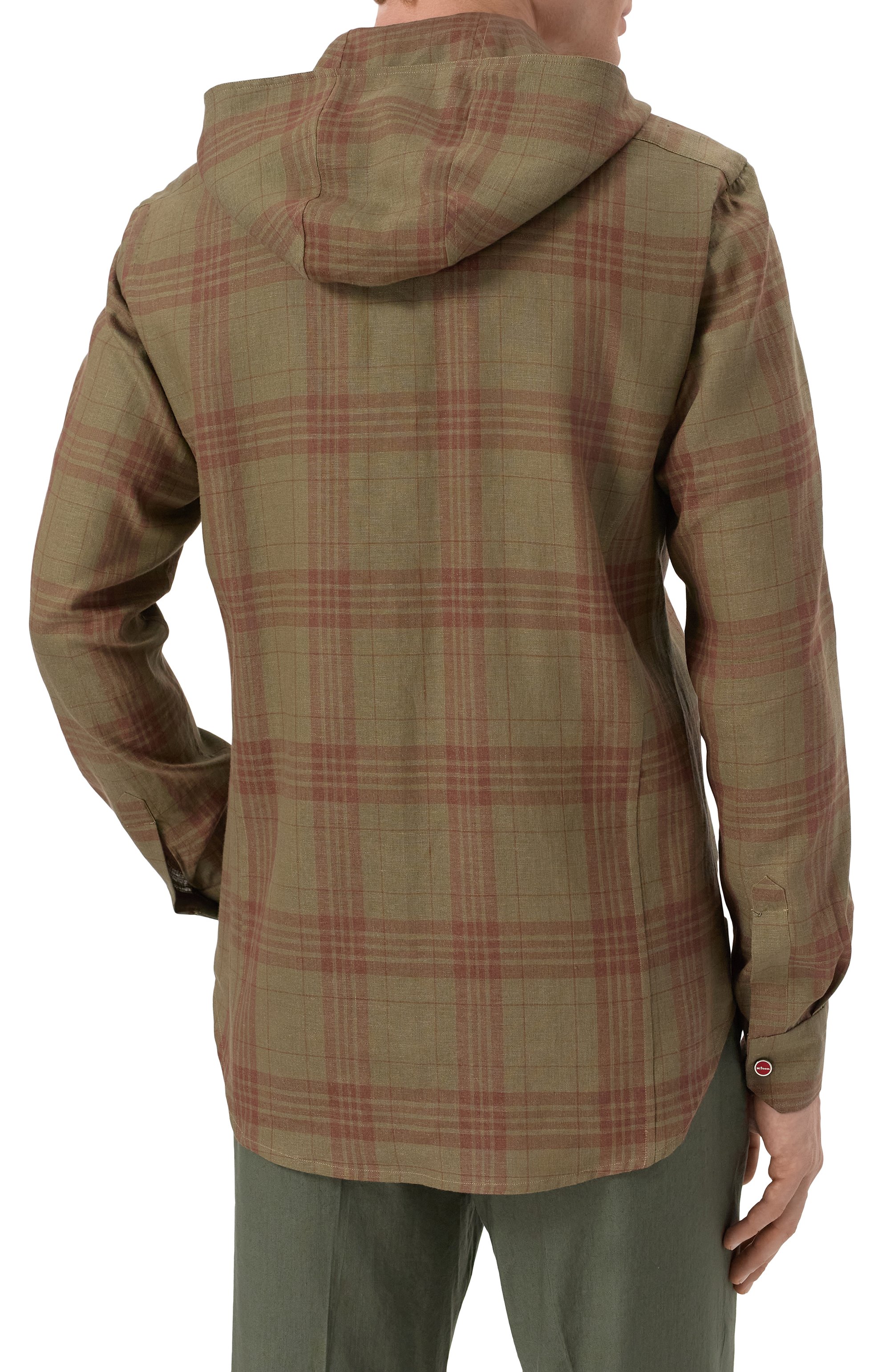 Льняная рубашка KITON, арт. UMCMARH0926907, фото 4