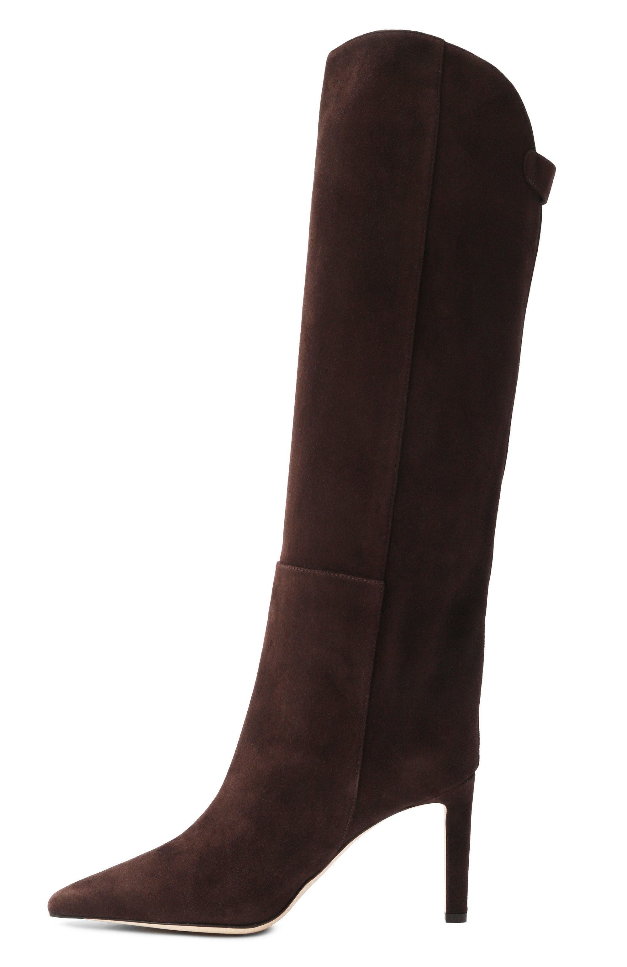 Замшевые сапоги alizze 85 JIMMY CHOO, арт. F_AL.EA/IZ/ZE KB 85/SUE, фото 4