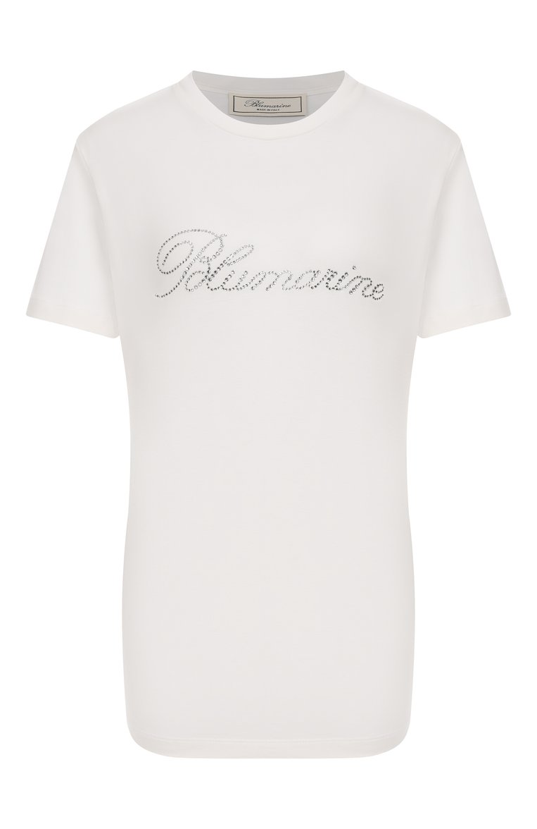 Хлопковая футболка BLUMARINE, арт. 2T107A, фото 1
