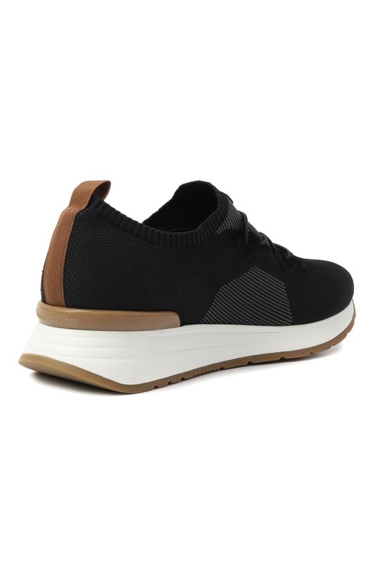 Текстильные кроссовки Stefano Ricci UZ26EG2324/TSSDP Чёрный  UZ26EG2324/TSSDP Фото 5