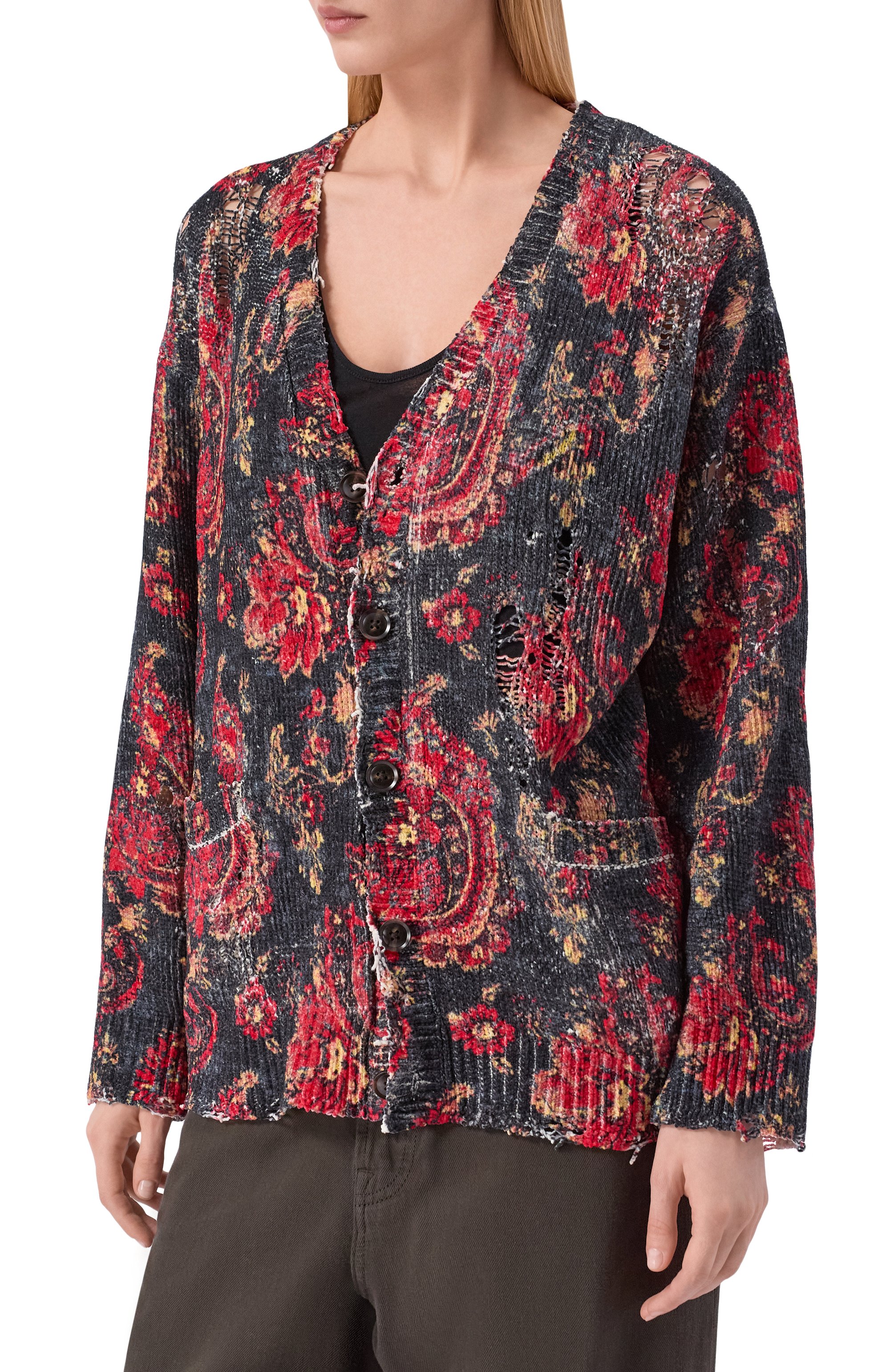 Хлопковый кардиган R13, арт. R13WY237-Y249A, фото 3