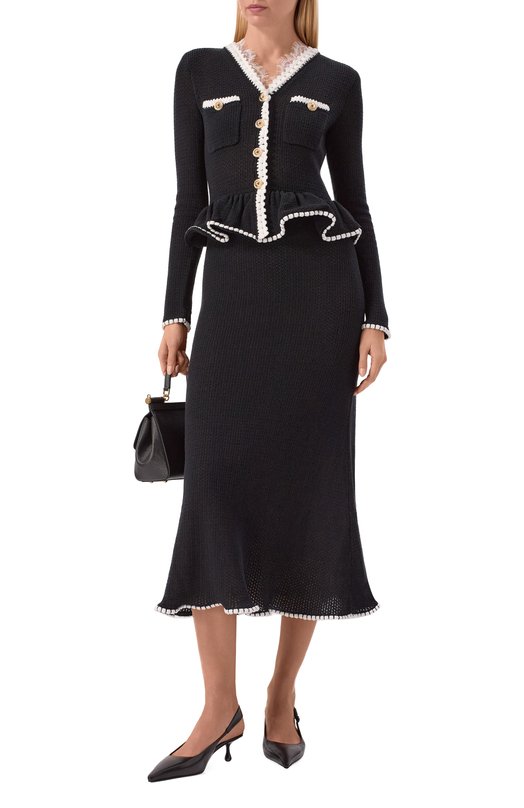 Кожаные туфли Amel 50 Jimmy Choo AMEL50NAP Чёрный  AMEL50NAP Фото 3