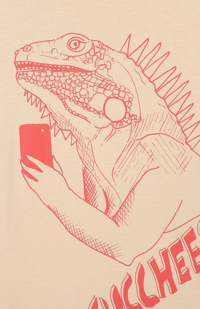 Хлопковая футболка GUCCI, арт. 575114/XJCP0, фото 3