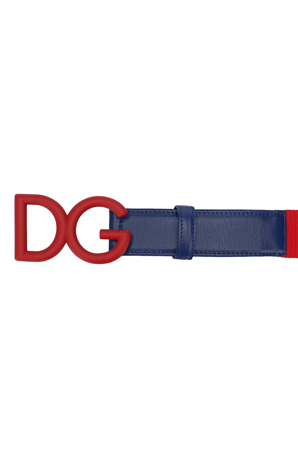 Комбинированный ремень DOLCE & GABBANA синего цвета по цене 49950 руб., арт. BC4266/AZ951, фото 3 Комбинированный ремень DOLCE & GABBANA, арт. BC4266/AZ951, фото 3