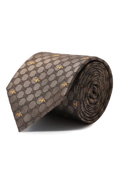 Мужской шелковый галстук GUCCI, арт. 545078 4E002