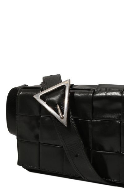 Сумка cassette BOTTEGA VENETA темно-зеленого цвета по цене 267000 руб., арт. 717587/VCQ71, фото 3 Сумка cassette BOTTEGA VENETA, арт. 717587/VCQ71, фото 3