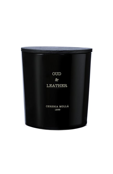 Женский свеча oud &amp; leather (600g) CERERIA MOLLA 1899, арт. 8424405066492