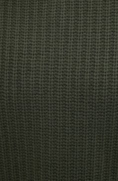 Женский свитер из шерсти и кашемира ALLUDE хаки цвета, арт. 215/17604 | Фото 5 (Женское Кросс-КТ: Свитер-одежда; Материал внешний: Шерсть, Кашемир; Рукава: Длинные; Региональные ограничения белый список (Axapta Mercury): Не проставлено; Длина (для топов): Стандартные; Материал сплава: Проставлено; Драгоценные камни: Проставлено; Стили: Кэжуэл)