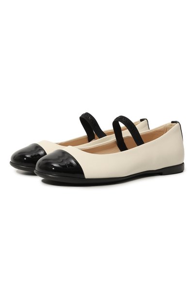 Кожаные балетки EMPORIO ARMANI, арт. XXD022/XCC80