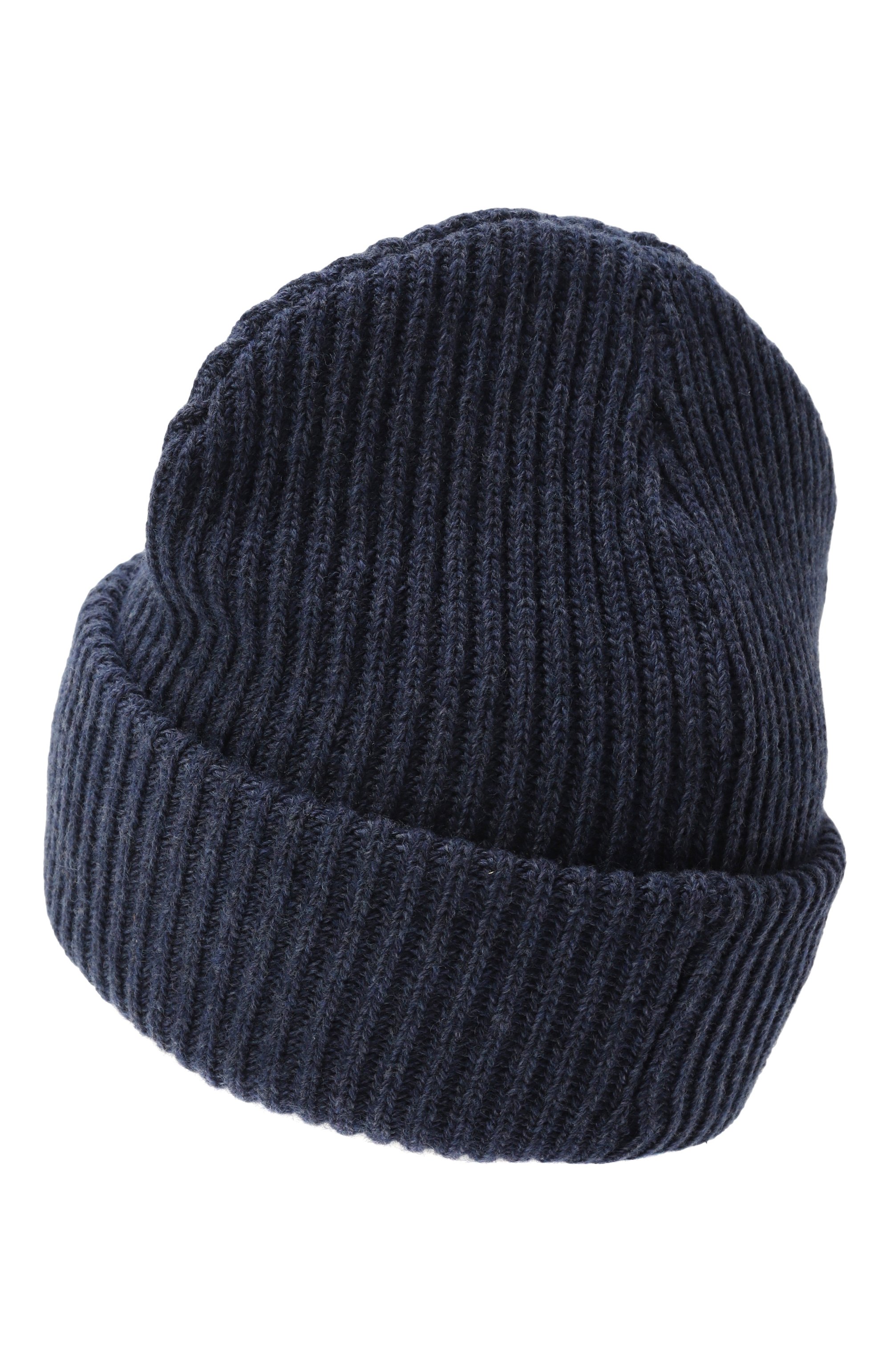 Шапка из шерсти и вискозы BOGNER темно-синего цвета по цене 14600 руб., арт. 98686087, фото 2 Шапка из шерсти и вискозы BOGNER, арт. 98686087, фото 2