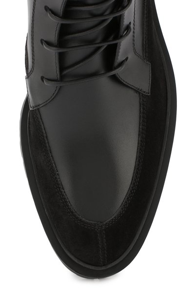 Комбинированные ботинки на шнуровке GIVENCHY, арт. BE600TE06G, фото 5