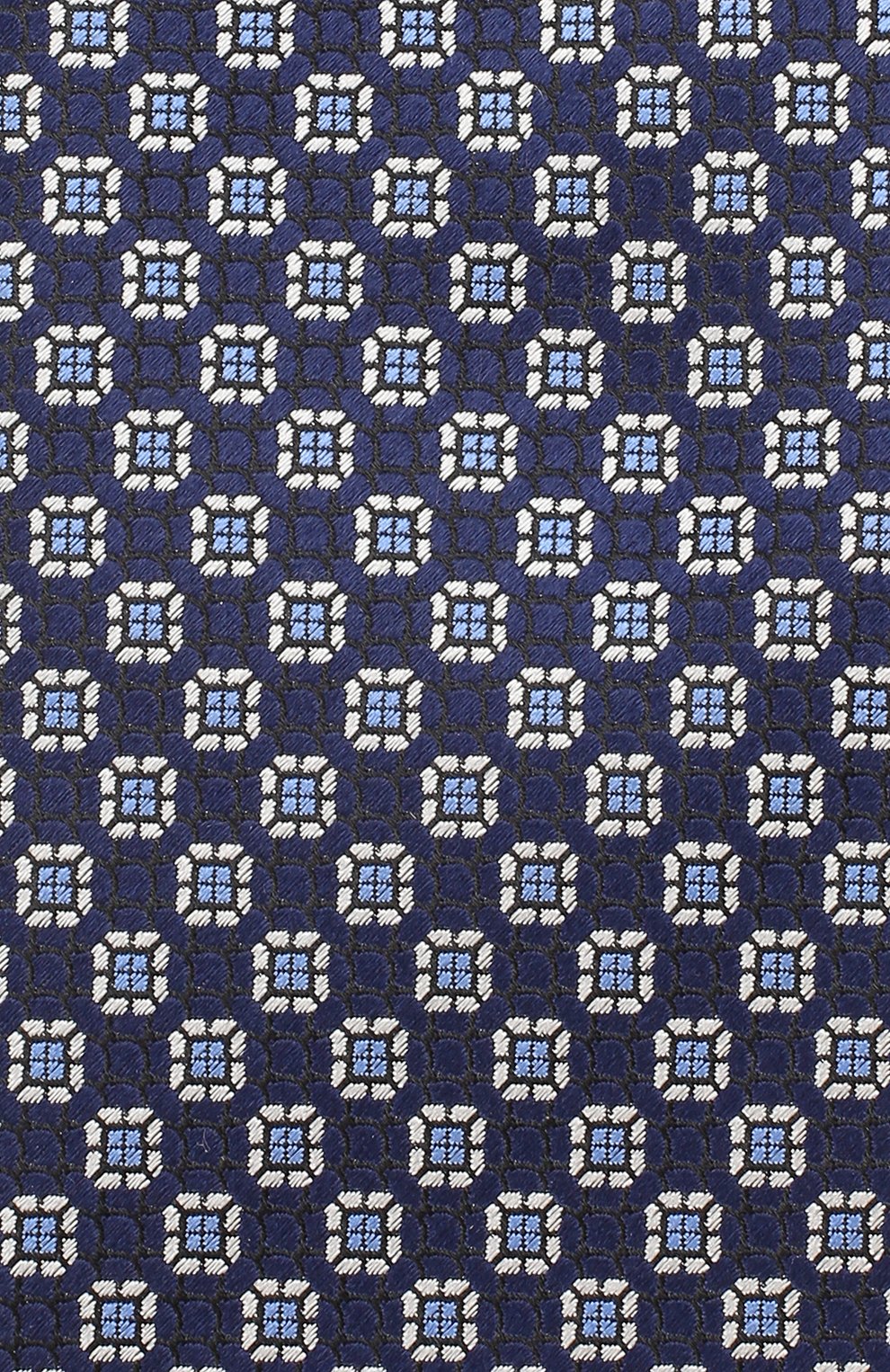Шелковый галстук ZEGNA темно-синего цвета по цене 19650 руб., арт. Z9W05/1UM, фото 3 Шелковый галстук ZEGNA, арт. Z9W05/1UM, фото 3