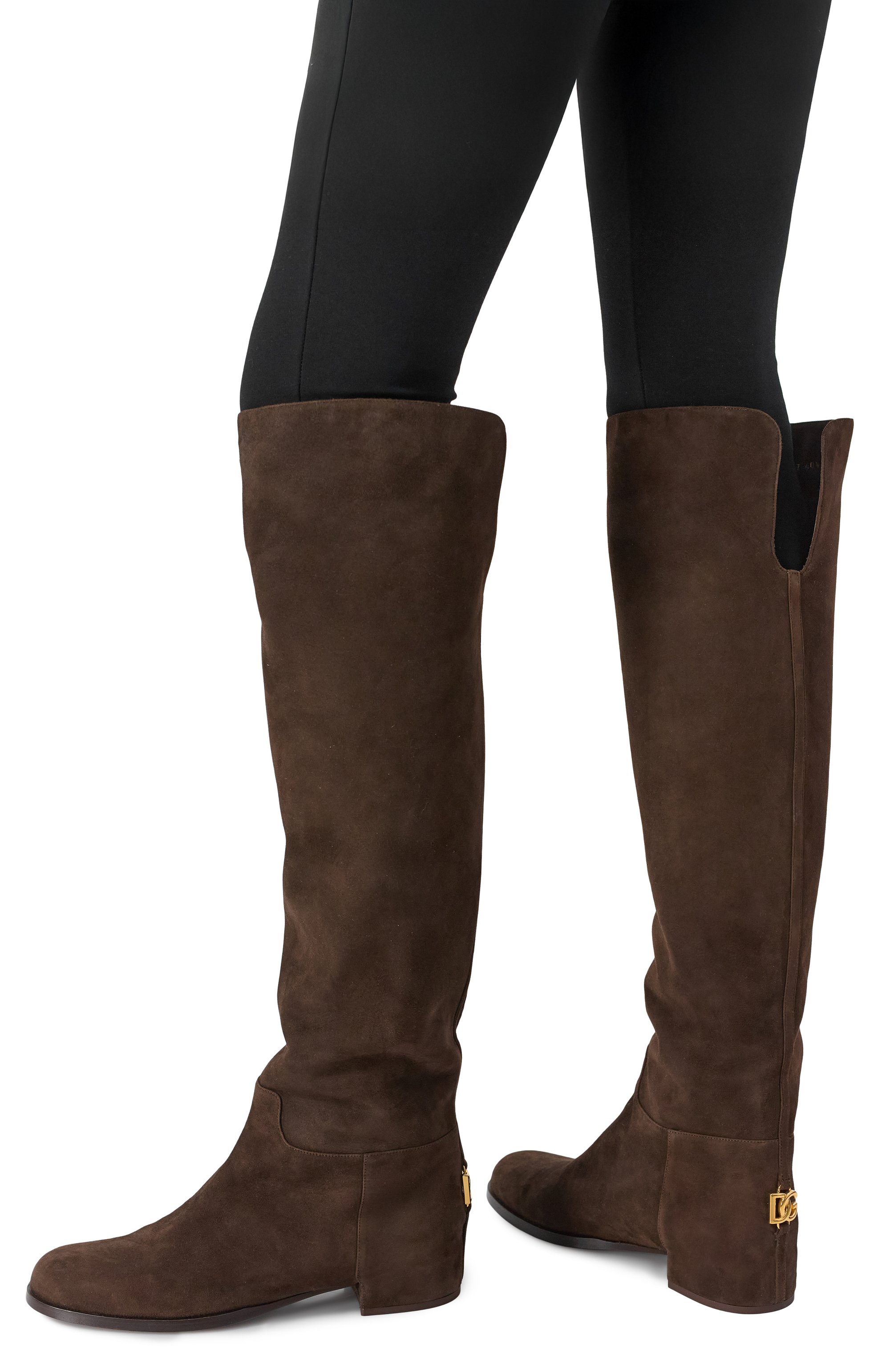 Замшевые сапоги day classic 20 DOLCE & GABBANA, арт. CU1217/A1275, фото 2