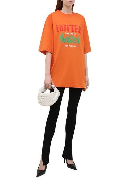 Хлопковая футболка VETEMENTS, арт. UE52TR210X 1611/W, фото 2